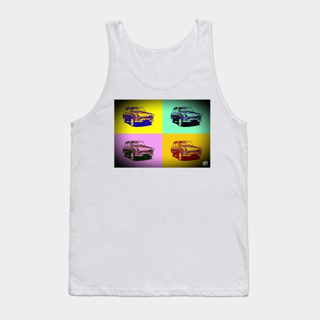 Geo3Doodles Pop t'art Daffodil Tank Top by Geo3doodles